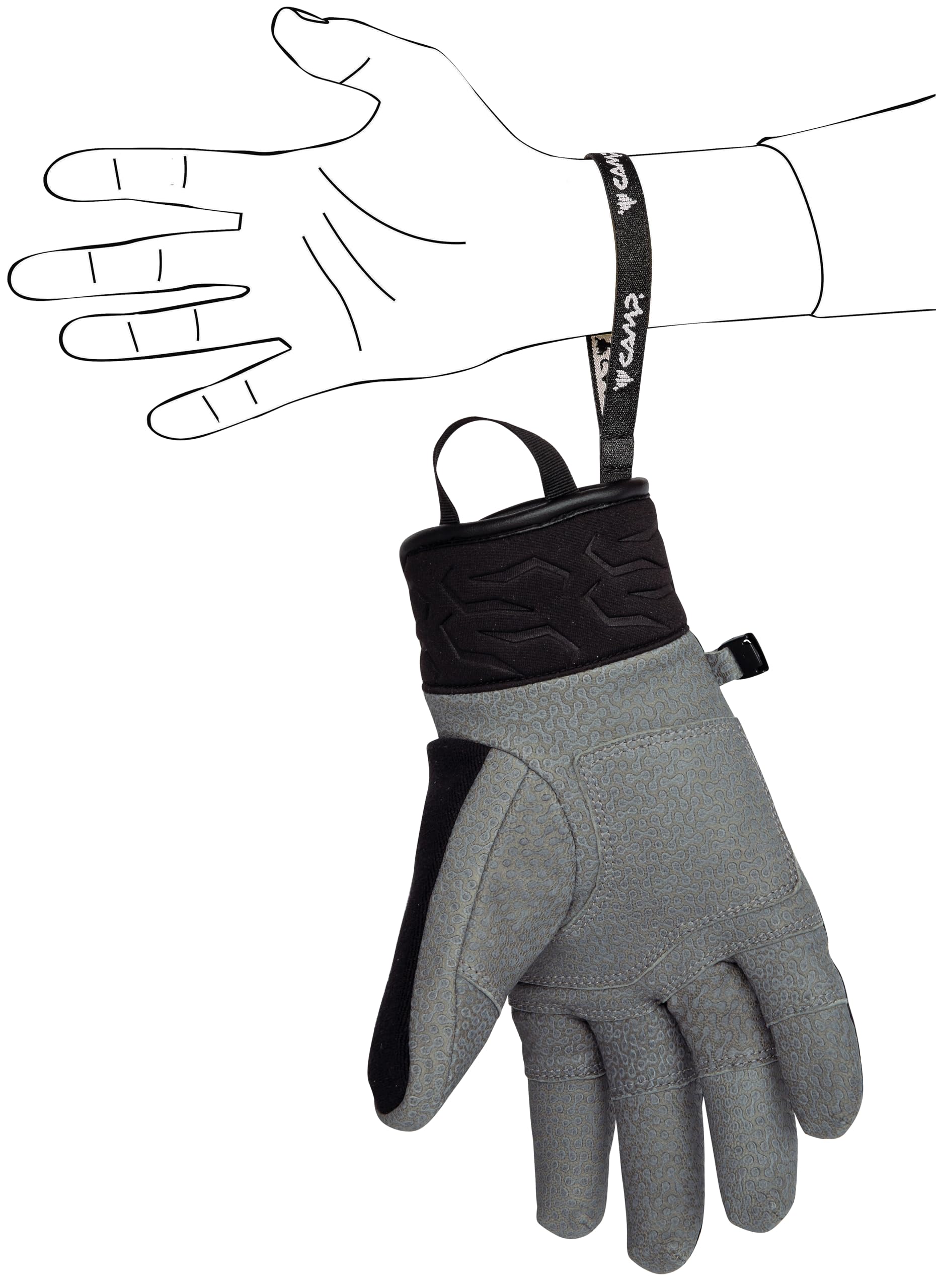 c-a-m-p-geko-ice-pro-guante-de-esqu-y-alpinismo-con-membrana-dryzone image 5
