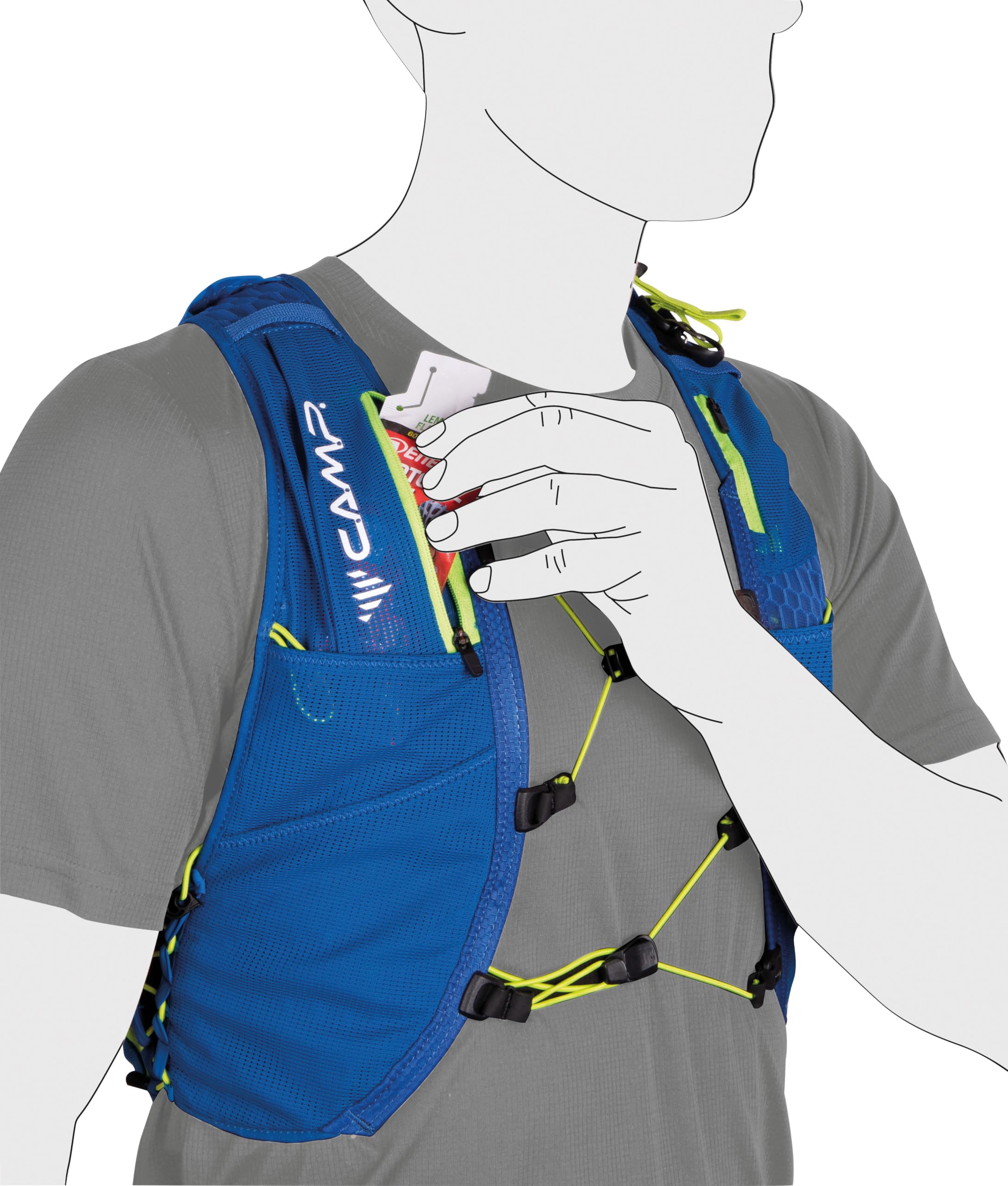 c-a-m-p-trail-force-2-mochila-de-trail-running-unisex-ultraligera image 8