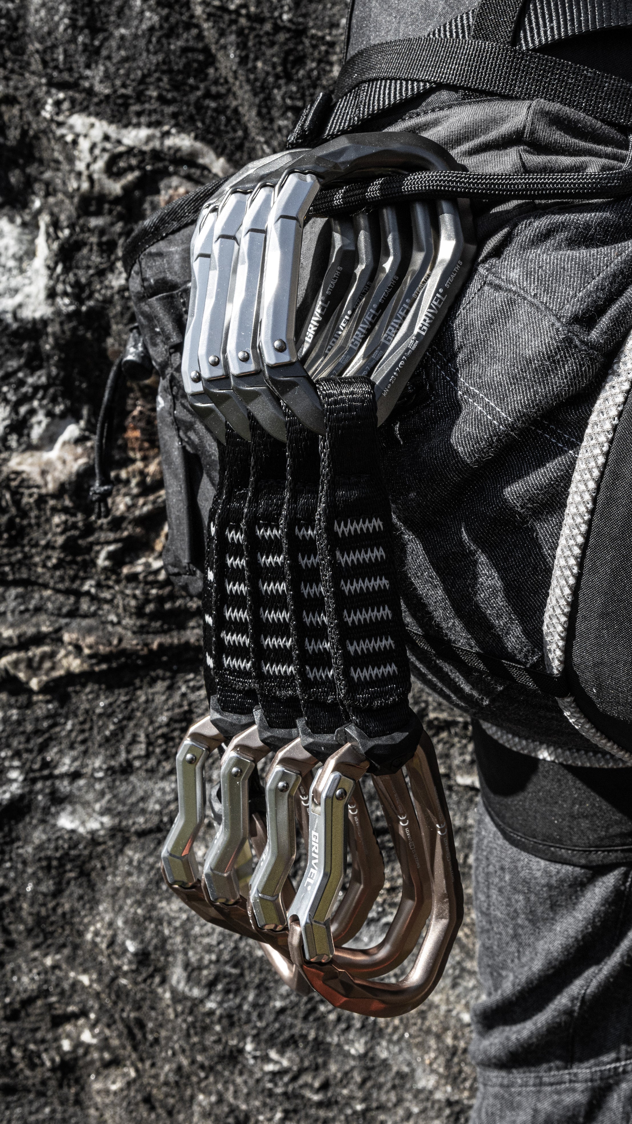 grivel-sport-stealth-cinta-expr-s-para-escalada-deportiva-con-mosquetones-stealt image 6