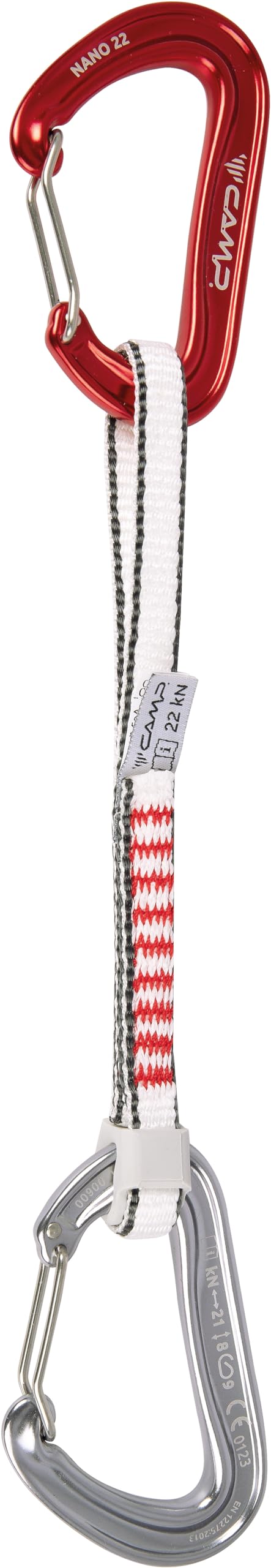c-a-m-p-nano-22-express-ks-18-cm-cinta-expr-s-ultraligera-con-mosquetones-nano-2 image 1