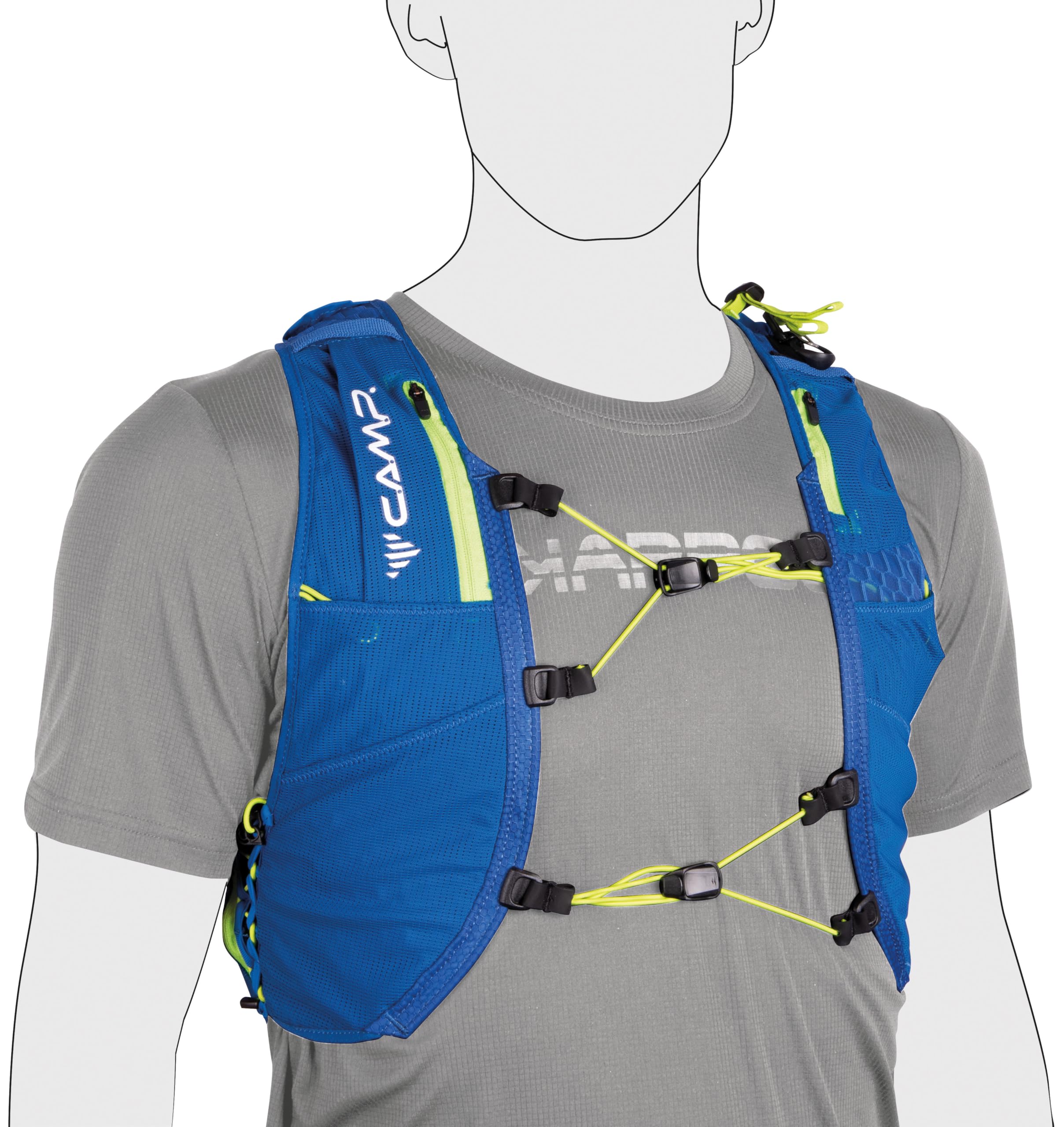 c-a-m-p-trail-force-5-mochila-de-trail-running-unisex-5-litros image 4