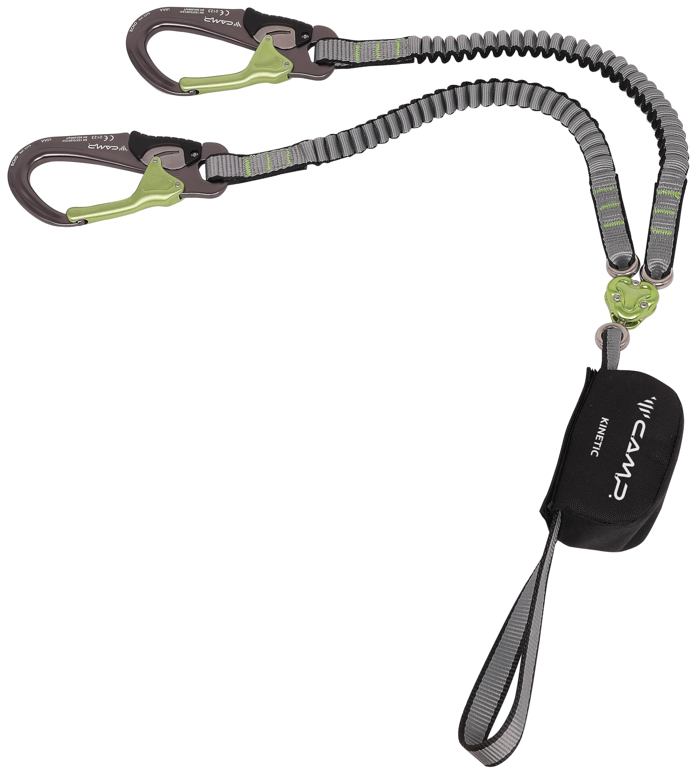 c-a-m-p-set-ferrata-kinetic-gyro-rewind-pro-disipador-con-brazos-el-sticos image 1