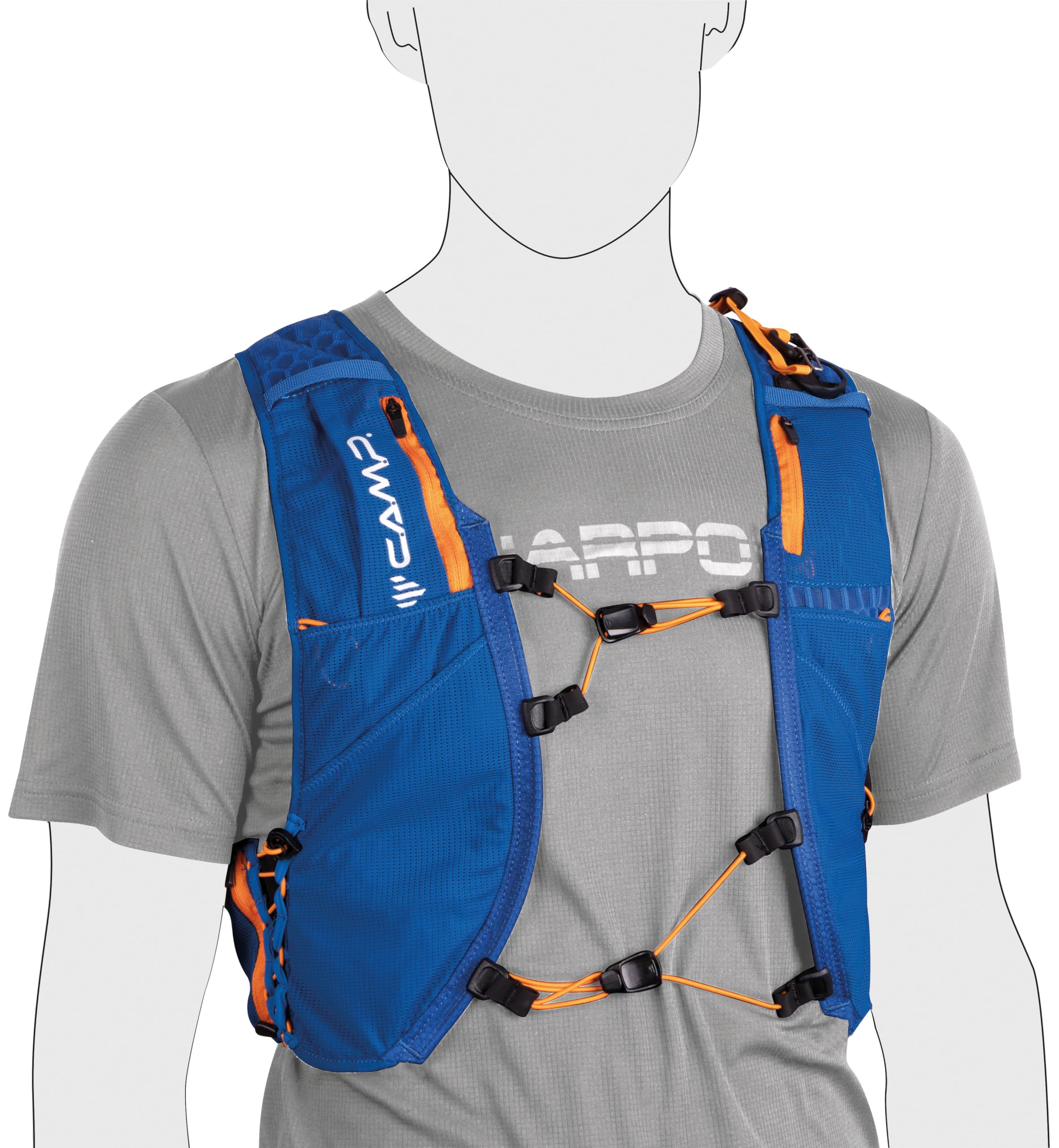 c-a-m-p-trail-force-2-mochila-de-trail-running-unisex-ultraligera image 4