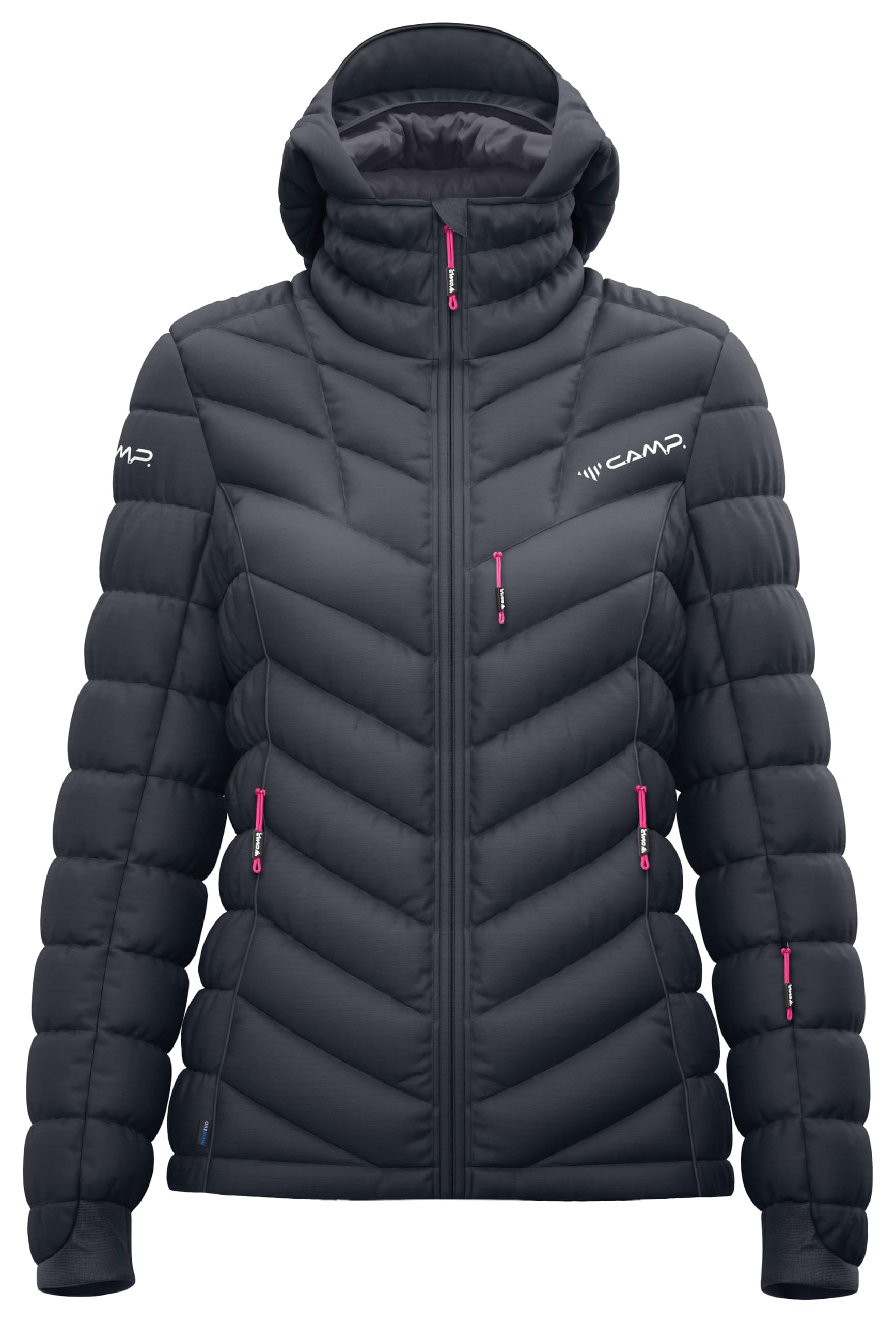 c-a-m-p-nivix-jacket-w-chaqueta-de-plum-n-de-pato-750-cuin-para-mujer-negro-gris image 1