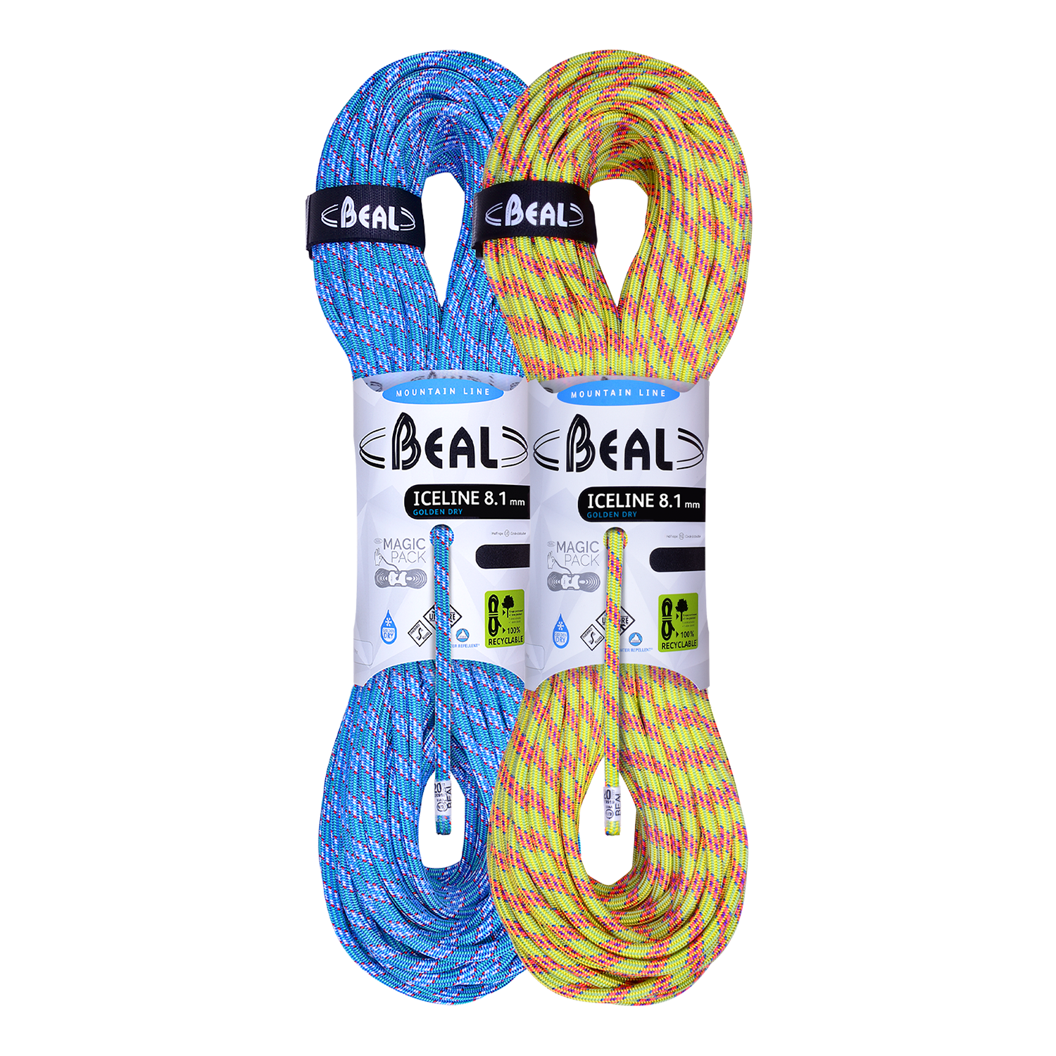 beal-ice-line-8-1mm-unicore-golden-dry-pack-cuerda-para-alpinismo-y-cascadas-de- image 1